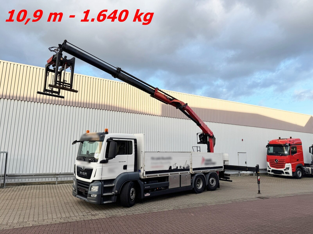 MAN TGS 26.420 6x2-4 LL TGS 26.420 6x2-4 LL, Navi, Lenk-/Liftachse, Heckkran Palfinger PK20.501L TEC - Автоманипулятор: фото 1 MAN TGS 26.420 6x2-4 LL TGS 26.420 6x2-4 LL, Navi, Lenk-/Liftachse, Heckkran Palfinger PK20.501L TEC - Автоманипулятор: фото 1
