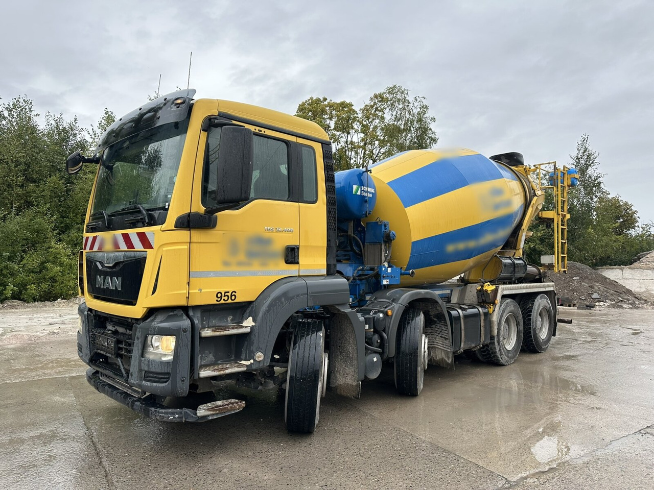 MAN TGS 32.400 8X4 BB TGS 32.400 8x4 BB, Stetter ca. 9m³ - Автобетоносмеситель: фото 1 MAN TGS 32.400 8X4 BB TGS 32.400 8x4 BB, Stetter ca. 9m³ - Автобетоносмеситель: фото 1