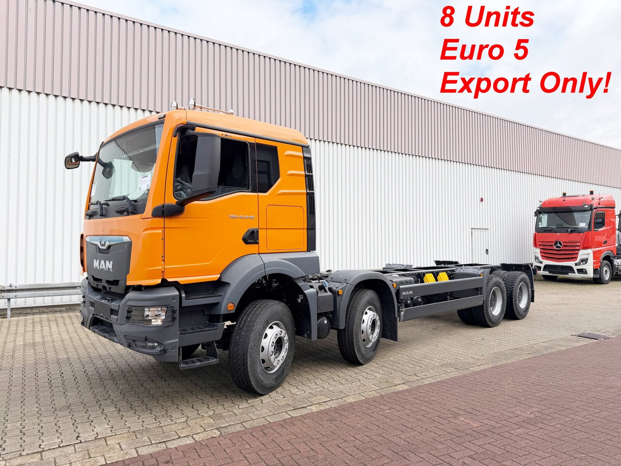 MAN TGS 41.440 8x4 BB CH TGS 41.440 8x4 BB CH, Retarder, MEHRFACH VORHANDEN! - Грузовик-шасси: фото 1 MAN TGS 41.440 8x4 BB CH TGS 41.440 8x4 BB CH, Retarder, MEHRFACH VORHANDEN! - Грузовик-шасси: фото 1