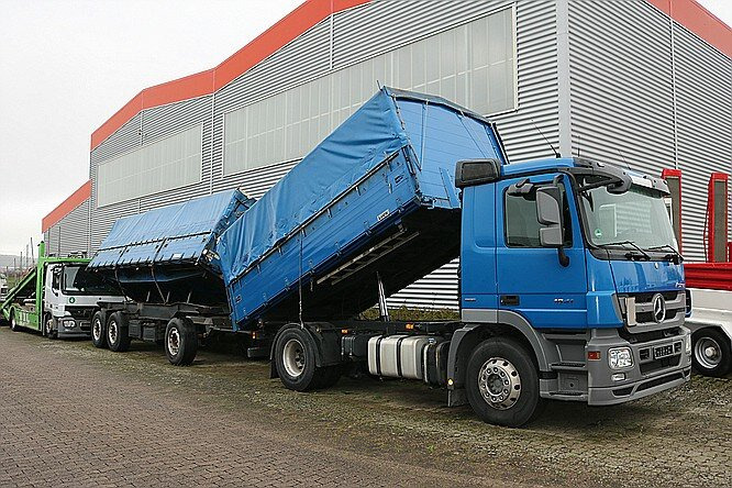 Самосвал Mercedes-Benz Actros 1841L 4x2 1841L 4x2 Lück Getreidekipper, Retarder, MP3, 2x VORH.!: фото 10
