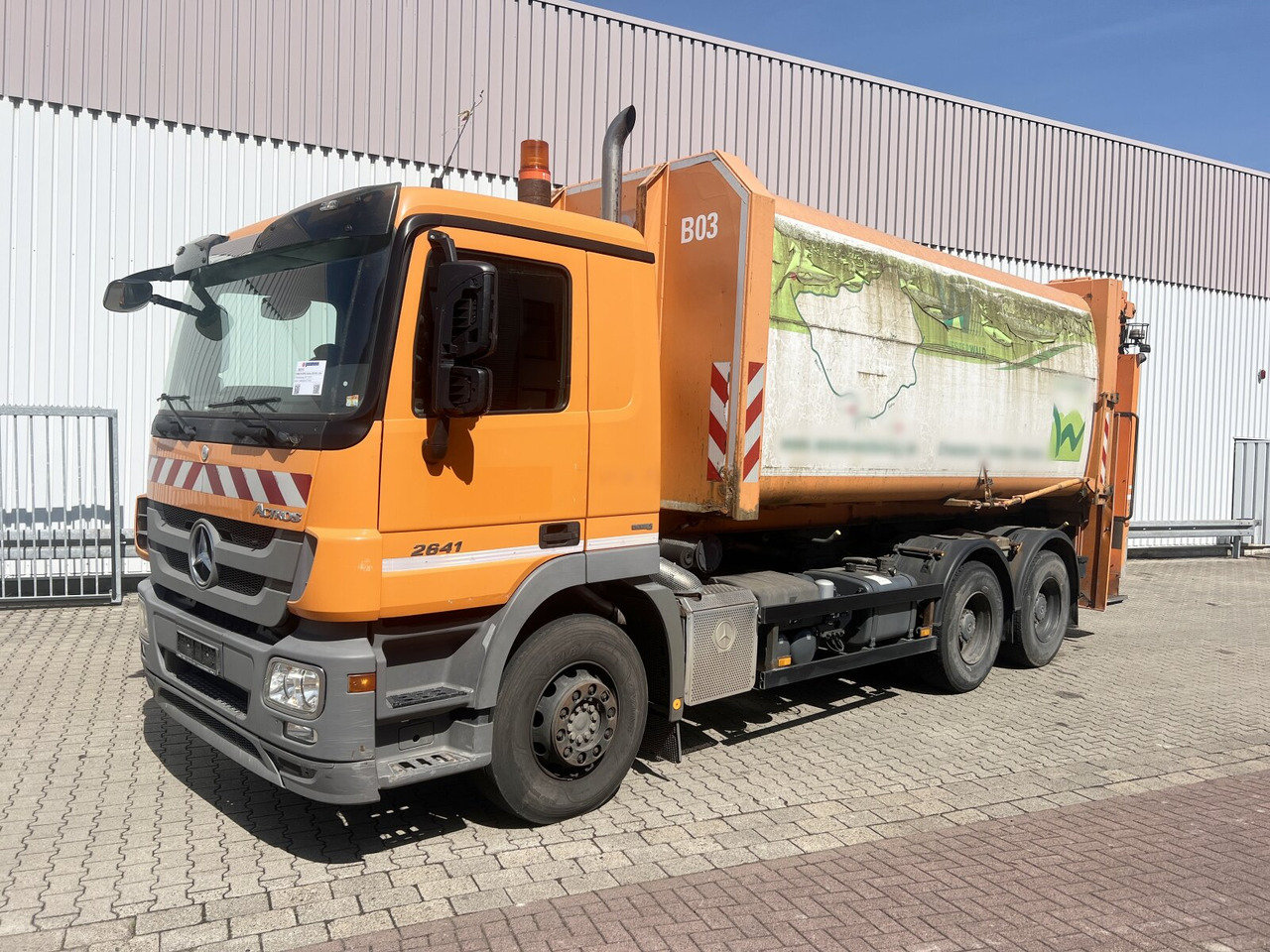 Mercedes-Benz Actros 2641/48 L 6x4 Actros 2641/48 L 6x4, Seilabroller, Haller Lotos, Zöller Schüttung - Мусоровоз: фото 1 Mercedes-Benz Actros 2641/48 L 6x4 Actros 2641/48 L 6x4, Seilabroller, Haller Lotos, Zöller Schüttung - Мусоровоз: фото 1