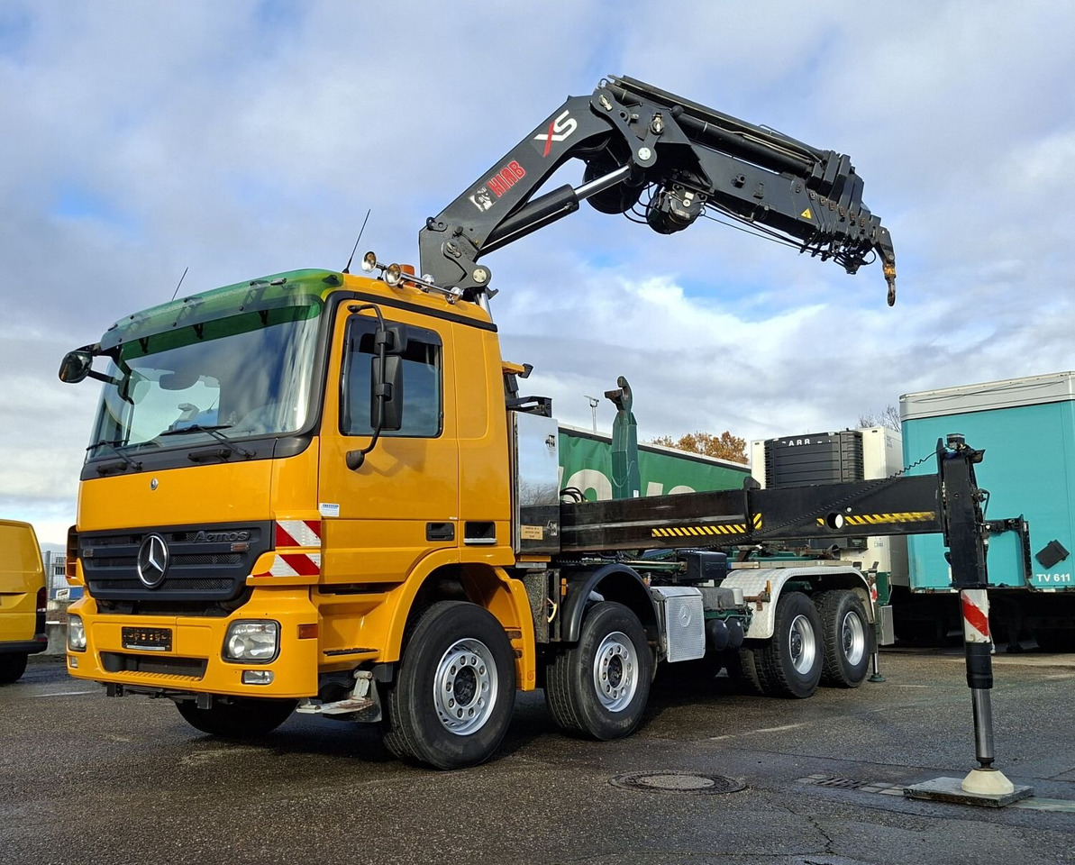 Mercedes-Benz Actros 4146 K 8x4/4 Actros 4146 K 8x4/4, Retarder, Kran Hiab XS 477 E-7 HiPro, Seilwinde, 2x Funk - Крюковой мультилифт, Автоманипулятор: фото 1 Mercedes-Benz Actros 4146 K 8x4/4 Actros 4146 K 8x4/4, Retarder, Kran Hiab XS 477 E-7 HiPro, Seilwinde, 2x Funk - Крюковой мультилифт, Автоманипулятор: фото 1