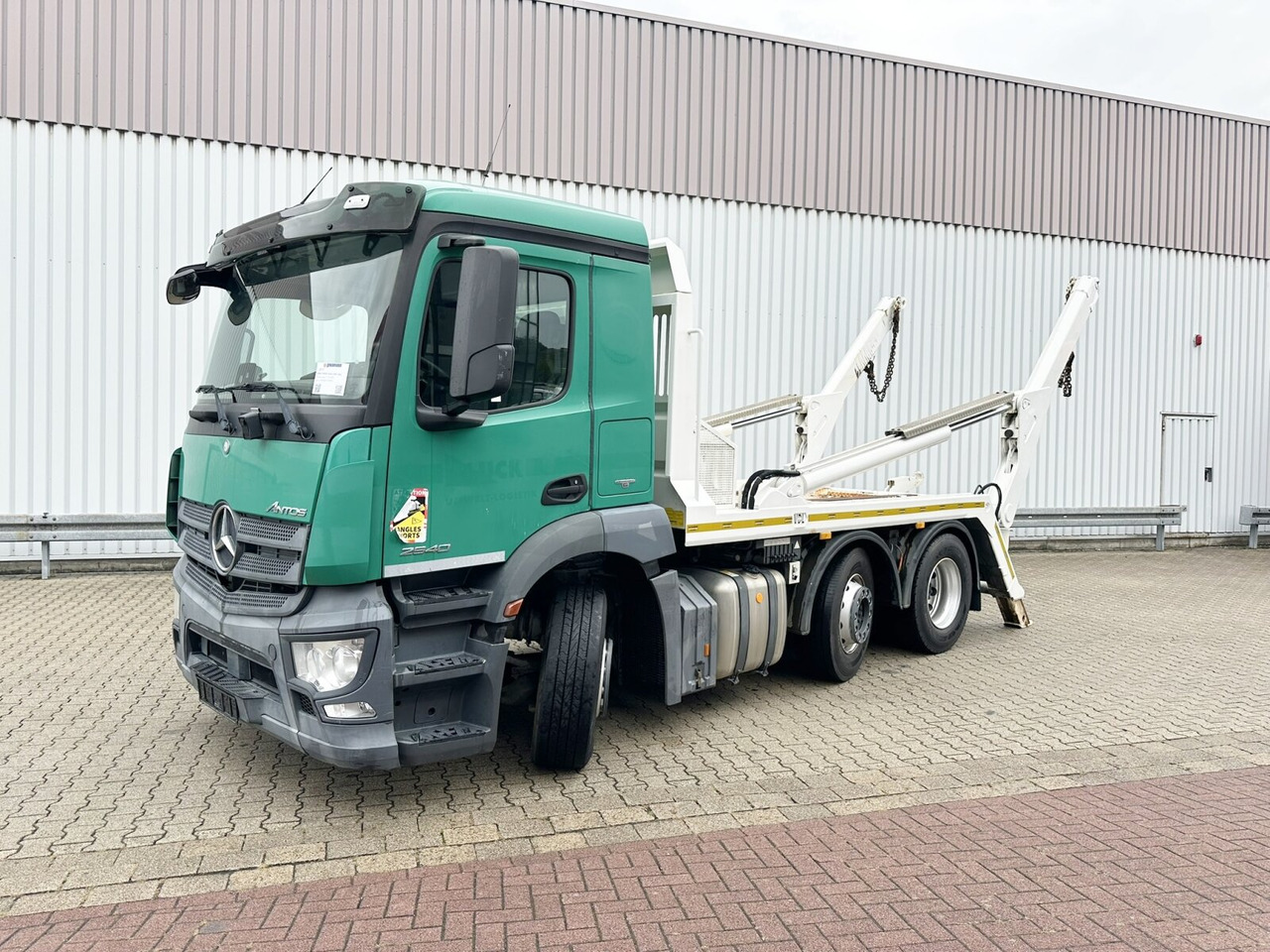 Mercedes-Benz Antos 2540 L 6x2 Antos 2540 L 6x2, Vorlauflenk-/Liftachse, Teleabsetzer - Портальный бункеровоз: фото 1 Mercedes-Benz Antos 2540 L 6x2 Antos 2540 L 6x2, Vorlauflenk-/Liftachse, Teleabsetzer - Портальный бункеровоз: фото 1
