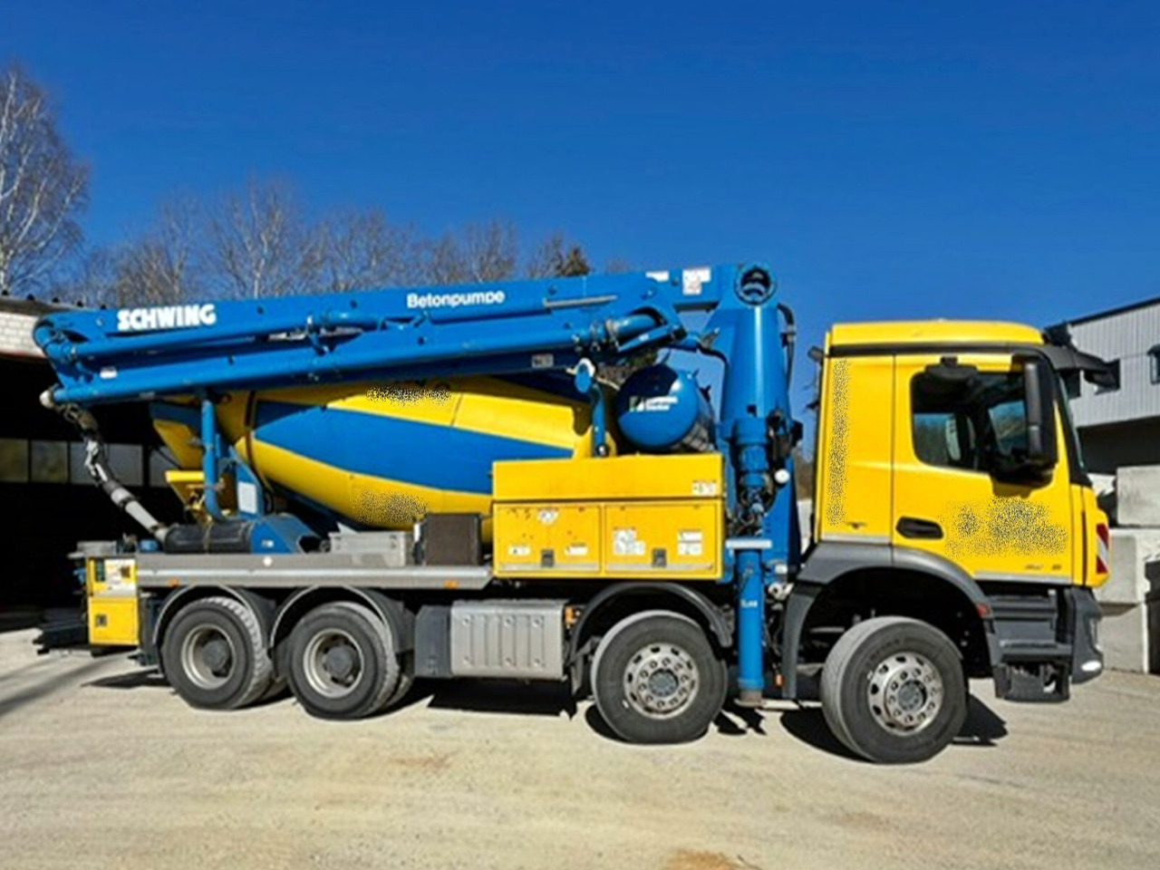 Mercedes-Benz Arocs 3246 B 8x4 Stetter Mischer 7m³, Pumpe 25m Arocs 3246 B 8x4 Stetter Mischer 7m³, Pumpe 25m - Автобетоносмеситель: фото 1 Mercedes-Benz Arocs 3246 B 8x4 Stetter Mischer 7m³, Pumpe 25m Arocs 3246 B 8x4 Stetter Mischer 7m³, Pumpe 25m - Автобетоносмеситель: фото 1