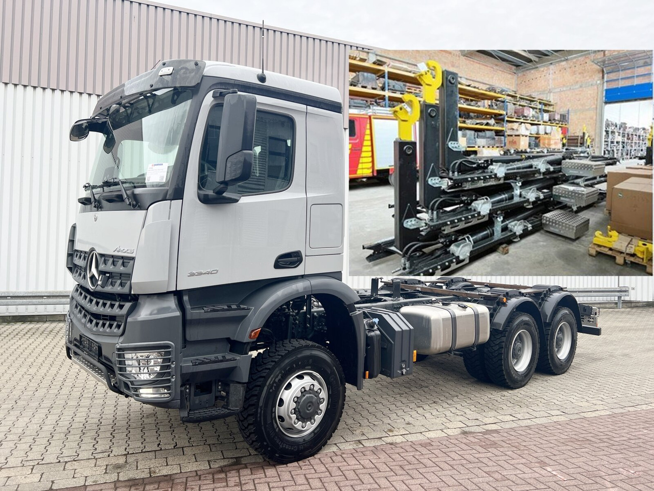Mercedes-Benz Arocs 3340/46 A 6x6 Arocs 3340/46 A 6x6/39, Grounder - Крюковой мультилифт: фото 1 Mercedes-Benz Arocs 3340/46 A 6x6 Arocs 3340/46 A 6x6/39, Grounder - Крюковой мультилифт: фото 1
