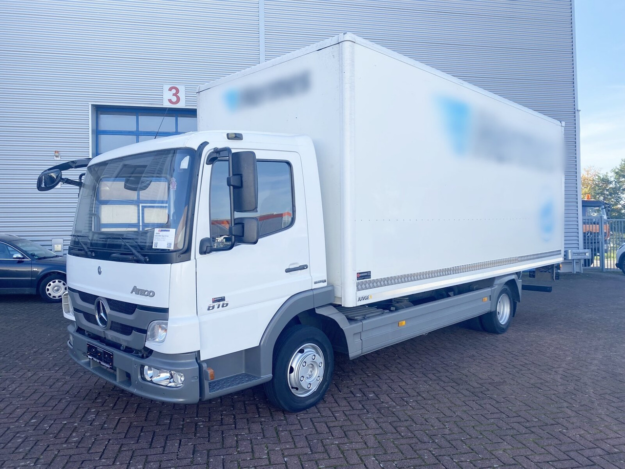 Mercedes-Benz Atego 816 4x2 Atego 816 4x2 mit Sörensen LBW - Грузовик с закрытым кузовом: фото 1 Mercedes-Benz Atego 816 4x2 Atego 816 4x2 mit Sörensen LBW - Грузовик с закрытым кузовом: фото 1