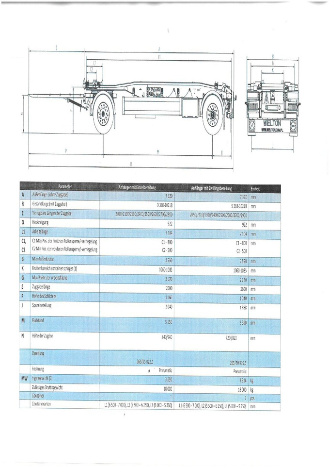 PS2H M3 PS2H M3 Schlitten-Abrollanhänger - Прицеп мультилифт/ Бункеровоз: фото 4 PS2H M3 PS2H M3 Schlitten-Abrollanhänger - Прицеп мультилифт/ Бункеровоз: фото 4