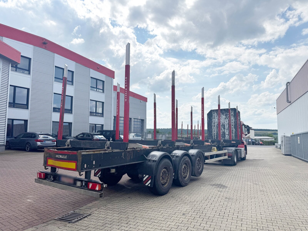 Schwarzmüller 3-Achs Holzauflieger 3-Achs Holzauflieger, Liftachse, MEHRFACH VORHANDEN! - Полуприцеп лесовоз: фото 5 Schwarzmüller 3-Achs Holzauflieger 3-Achs Holzauflieger, Liftachse, MEHRFACH VORHANDEN! - Полуприцеп лесовоз: фото 5