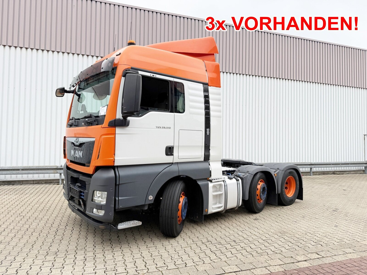 MAN TGX 26.510 6X2/4 BLS TGX 26.510 6X2/4 BLS, Intarder, Vorlauflenk-/lift, Standklima, XXL-Fahrerhaus, 70t - Тягач: фото 1 MAN TGX 26.510 6X2/4 BLS TGX 26.510 6X2/4 BLS, Intarder, Vorlauflenk-/lift, Standklima, XXL-Fahrerhaus, 70t - Тягач: фото 1