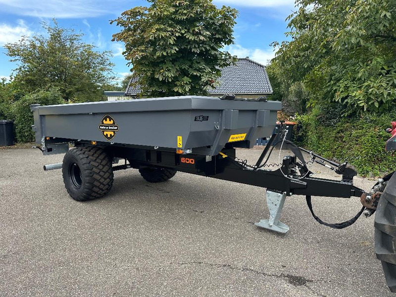 Palmse Trailer PT600E-1A bakkenwagen bakkenkar kipper dumper - Самосвальный прицеп: фото 1 Palmse Trailer PT600E-1A bakkenwagen bakkenkar kipper dumper - Самосвальный прицеп: фото 1