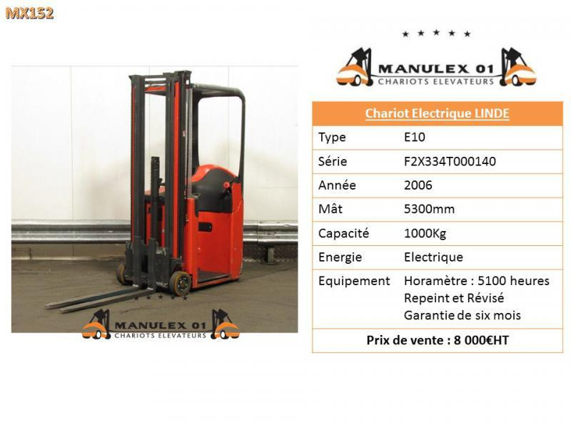 Linde E10 - Электропогрузчик: фото 2 Linde E10 - Электропогрузчик: фото 2