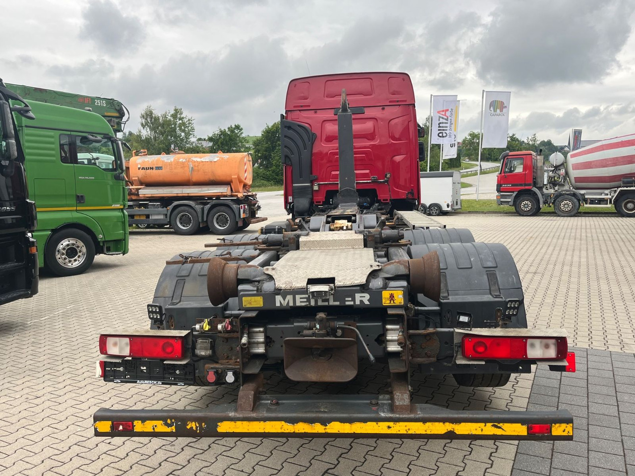 Renault T520 6x2 Meiller RS 21 Abrollkipper Lift Lenk - Крюковой мультилифт: фото 5 Renault T520 6x2 Meiller RS 21 Abrollkipper Lift Lenk - Крюковой мультилифт: фото 5