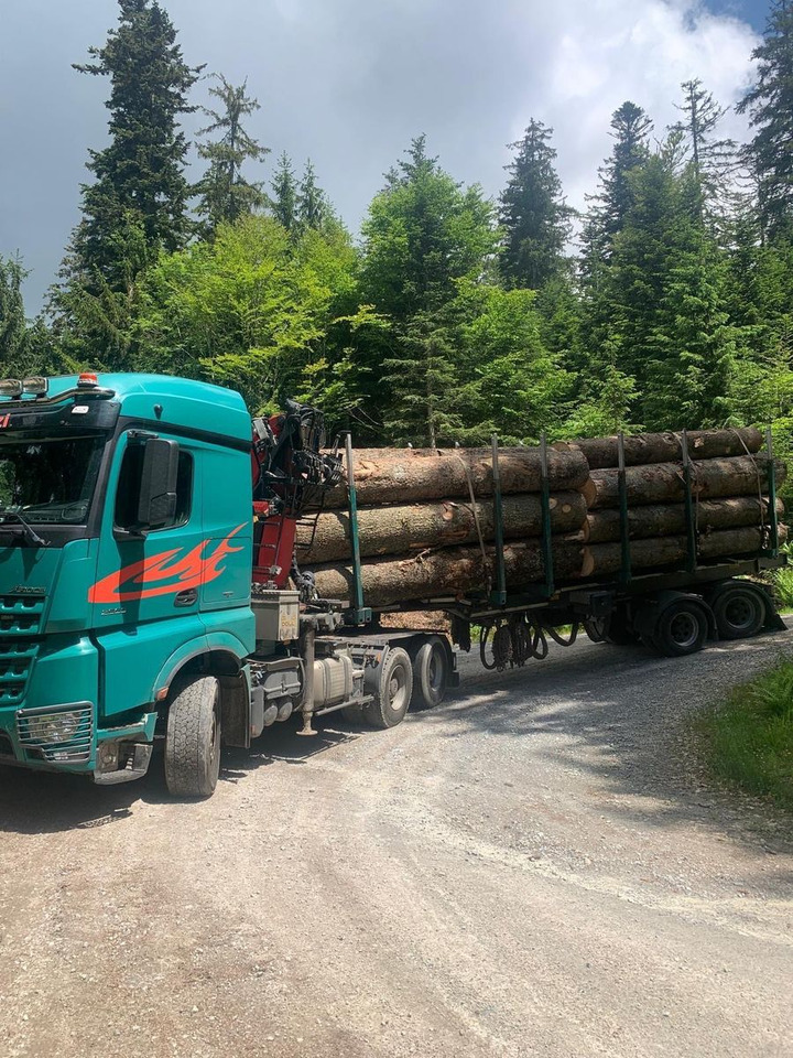 Mercedes-Benz Arocs 2663 6x4 mit Epsilon S260Z Langholzkran - Тягач: фото 3 Mercedes-Benz Arocs 2663 6x4 mit Epsilon S260Z Langholzkran - Тягач: фото 3