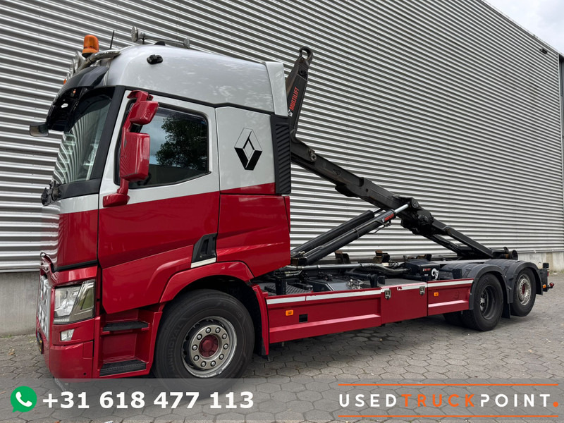 Renault T480 13 LTR / 6X2 / MultiLift 26T / Roof Klima / TUV: 8-2025 / NL Truck - Крюковой мультилифт: фото 1 Renault T480 13 LTR / 6X2 / MultiLift 26T / Roof Klima / TUV: 8-2025 / NL Truck - Крюковой мультилифт: фото 1