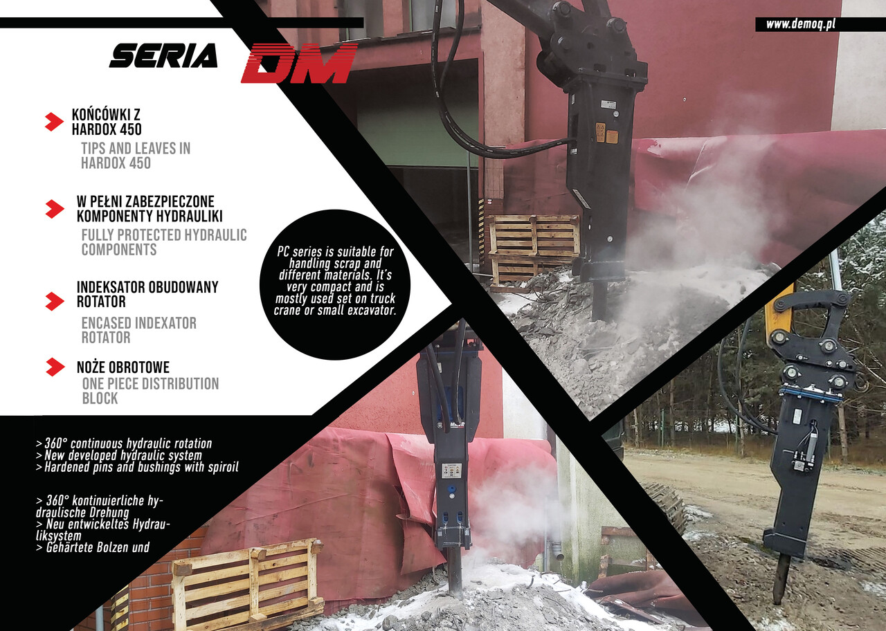 DEMOQ DM150 Hydraulic breaker 150 kg - Гидромолот для Экскаваторов: фото 2 DEMOQ DM150 Hydraulic breaker 150 kg - Гидромолот для Экскаваторов: фото 2