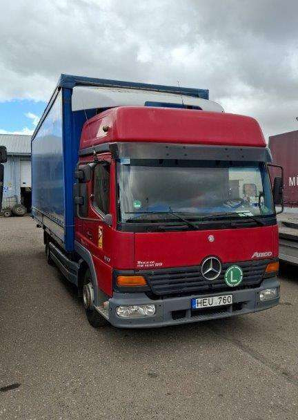 Mercedes-Benz Atego 817 - Тентованный грузовик: фото 2 Mercedes-Benz Atego 817 - Тентованный грузовик: фото 2