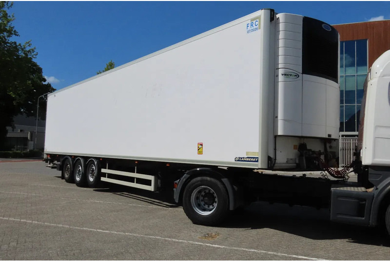 LAMBERET FRC 07/2026, SAF, 5496 diesel hours, CARRIER VECTOR 1550 - Полуприцеп-рефрижератор: фото 2 LAMBERET FRC 07/2026, SAF, 5496 diesel hours, CARRIER VECTOR 1550 - Полуприцеп-рефрижератор: фото 2