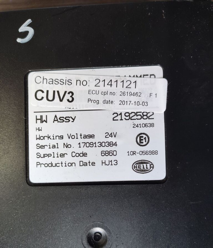 Scania CUV3 LIGHTS Scania truck - Блок управления для Грузовиков: фото 2 Scania CUV3 LIGHTS Scania truck - Блок управления для Грузовиков: фото 2