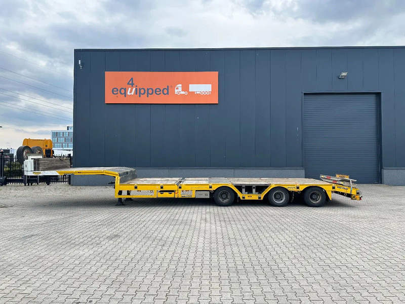Broshuis E-2190/27 lowloader, wheel well, 4,1m extendable, steering axle - Низкорамный полуприцеп: фото 4 Broshuis E-2190/27 lowloader, wheel well, 4,1m extendable, steering axle - Низкорамный полуприцеп: фото 4