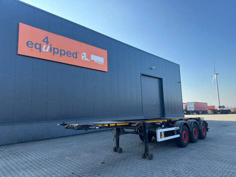 Burg 20FT / 20FT SWAP ADR (EX/II, EX/III, FL, AT) Chassis, 3.690kg, SAF INTRADISC, 2x Liftaxle, NL-chassis, APK/ADR: 08-2025 - Полуприцеп-контейнеровоз/ Сменный кузов: фото 1 Burg 20FT / 20FT SWAP ADR (EX/II, EX/III, FL, AT) Chassis, 3.690kg, SAF INTRADISC, 2x Liftaxle, NL-chassis, APK/ADR: 08-2025 - Полуприцеп-контейнеровоз/ Сменный кузов: фото 1
