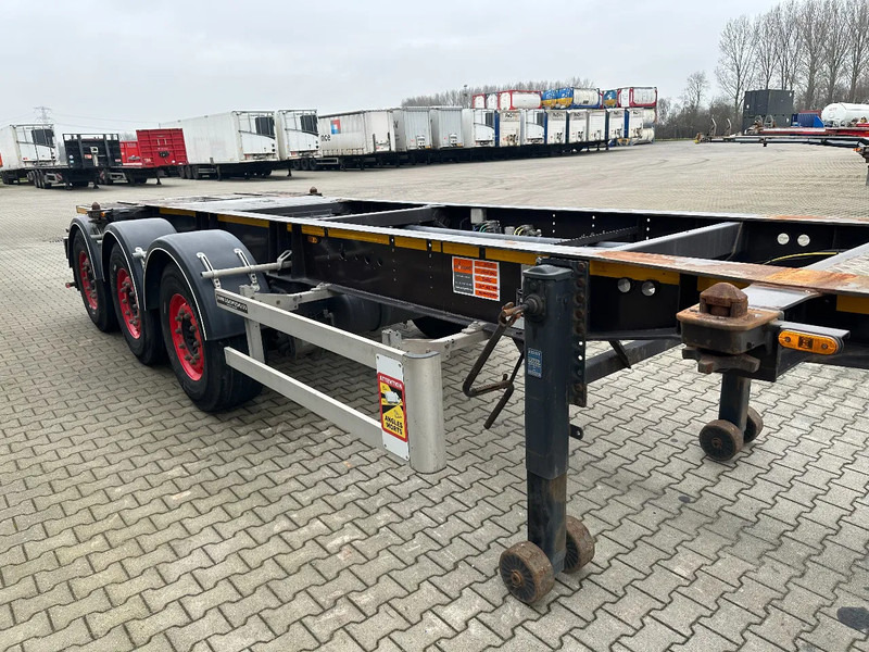 Burg 20FT ADR (EX/II, EX/III, FL, AT) Chassis, Empty weight : 3.690kg, SAF INTRADISC, 2x Liftaxle, NL-chassis в лизинг Burg 20FT ADR (EX/II, EX/III, FL, AT) Chassis, Empty weight : 3.690kg, SAF INTRADISC, 2x Liftaxle, NL-chassis: фото 8