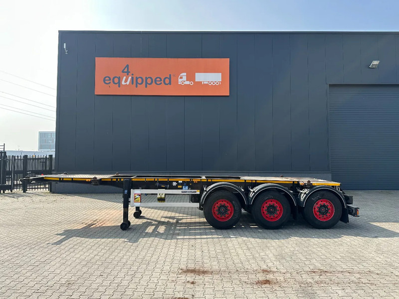 Burg 20FT ADR (EX/II, EX/III, FL, AT) Chassis, Leergewicht : 3.690kg, SAF INTRADISC, 2x Liftachse, NL-Chassis, APK/ADR: 07-2025 - Полуприцеп-контейнеровоз/ Сменный кузов: фото 2 Burg 20FT ADR (EX/II, EX/III, FL, AT) Chassis, Leergewicht : 3.690kg, SAF INTRADISC, 2x Liftachse, NL-Chassis, APK/ADR: 07-2025 - Полуприцеп-контейнеровоз/ Сменный кузов: фото 2