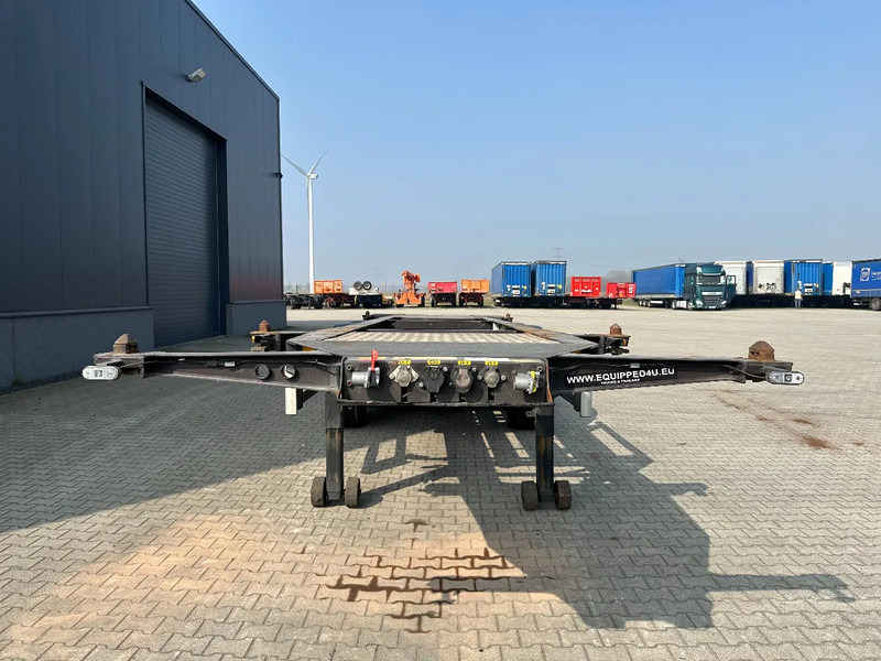 Burg 20FT ADR (EX/II, EX/III, FL, AT) Chassis, Leergewicht : 3.690kg, SAF INTRADISC, 2x Liftachse, NL-Chassis, APK/ADR: 07-2025 - Полуприцеп-контейнеровоз/ Сменный кузов: фото 5 Burg 20FT ADR (EX/II, EX/III, FL, AT) Chassis, Leergewicht : 3.690kg, SAF INTRADISC, 2x Liftachse, NL-Chassis, APK/ADR: 07-2025 - Полуприцеп-контейнеровоз/ Сменный кузов: фото 5