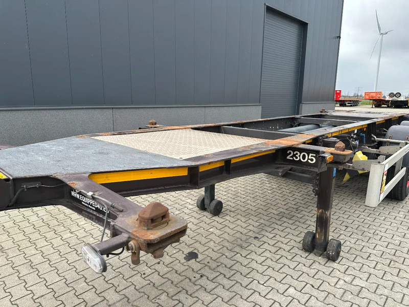 Полуприцеп-контейнеровоз/ Сменный кузов Burg 20FT ADR (EX/II, EX/III, FL, AT) Chassis, Leergewicht : 3.690kg, SAF INTRADISC, 2x Liftachse, NL-Chassis: фото 10