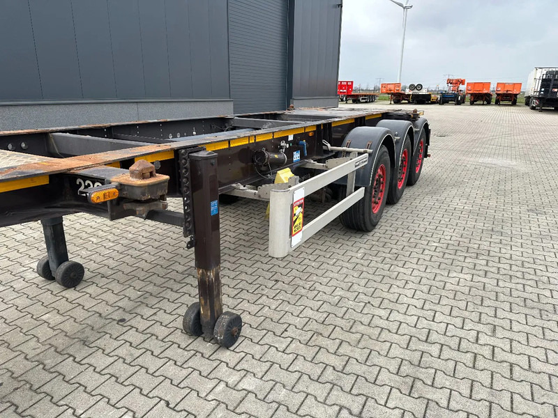 Полуприцеп-контейнеровоз/ Сменный кузов Burg 20FT ADR (EX/II, EX/III, FL, AT) Chassis, Leergewicht : 3.690kg, SAF INTRADISC, 2x Liftachse, NL-Chassis: фото 11