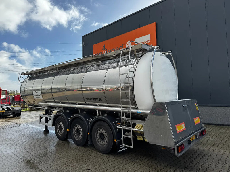Feldbinder LEBENSMITTEL / LEVENSMIDDELEN FOOD / 33.500L / 3-COMP / PUMPE / INOX / NL-trailer / APK: 05-2026 - Полуприцеп-цистерна: фото 4 Feldbinder LEBENSMITTEL / LEVENSMIDDELEN FOOD / 33.500L / 3-COMP / PUMPE / INOX / NL-trailer / APK: 05-2026 - Полуприцеп-цистерна: фото 4