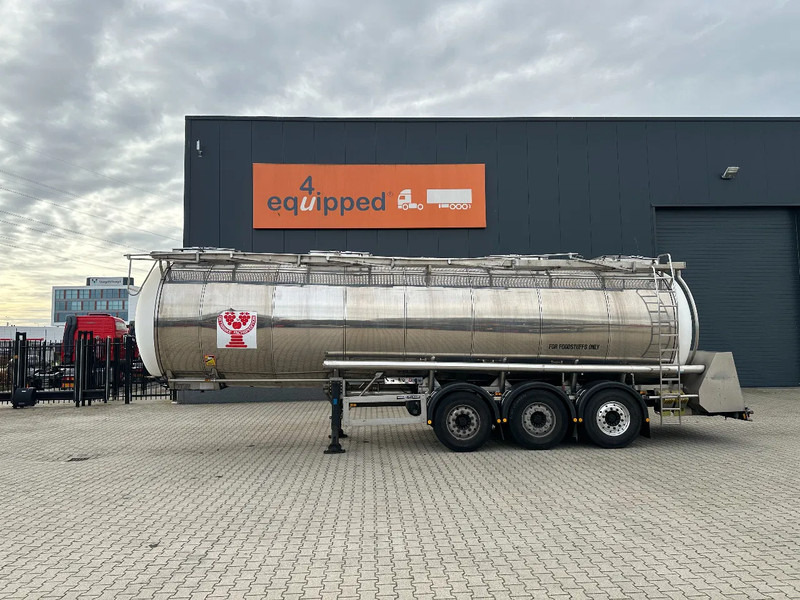 Feldbinder LEVENSMIDDELEN / FOOD / LEBENSMITTEL / 33.500L / 3-COMP / POMP / NL-trailer / APK: 09-2026, 10x beschikbaar - Полуприцеп-цистерна: фото 3 Feldbinder LEVENSMIDDELEN / FOOD / LEBENSMITTEL / 33.500L / 3-COMP / POMP / NL-trailer / APK: 09-2026, 10x beschikbaar - Полуприцеп-цистерна: фото 3