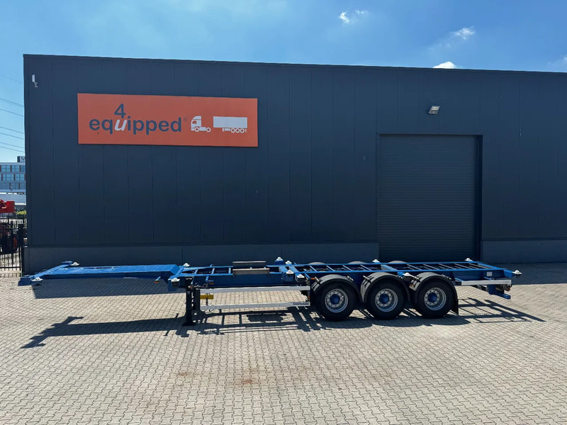 Groenewegen 40FT HC-chassis, BPW+Drum, liftaxle, NL-Chassis - Полуприцеп-контейнеровоз/ Сменный кузов: фото 2 Groenewegen 40FT HC-chassis, BPW+Drum, liftaxle, NL-Chassis - Полуприцеп-контейнеровоз/ Сменный кузов: фото 2