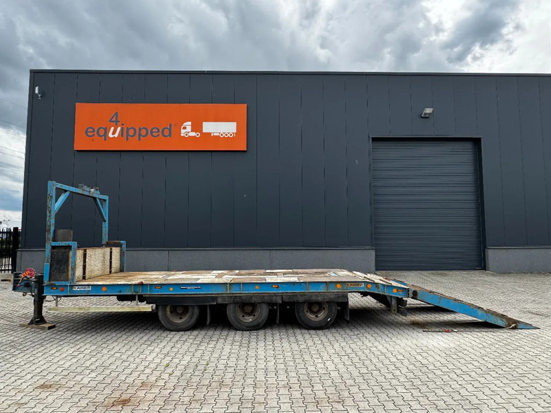 Kaiser drawbar trailer, ramps, 3 axles, spring suspension, hardwood - Прицеп-автовоз: фото 1 Kaiser drawbar trailer, ramps, 3 axles, spring suspension, hardwood - Прицеп-автовоз: фото 1