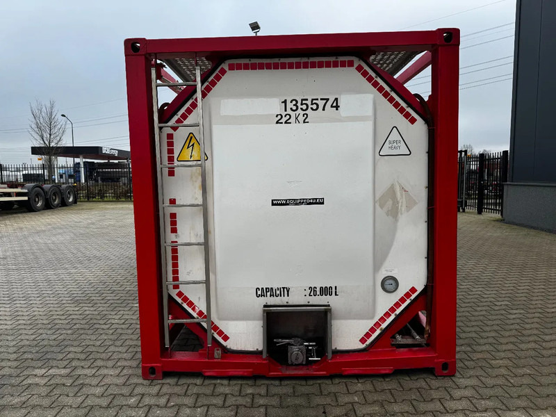 SINGAMAS 20FT ISO, 26.000L/1-COMP/3 BAFFELS/3 manholes, 5Y inspection: 11/2025 - Резервуар для хранения: фото 5 SINGAMAS 20FT ISO, 26.000L/1-COMP/3 BAFFELS/3 manholes, 5Y inspection: 11/2025 - Резервуар для хранения: фото 5