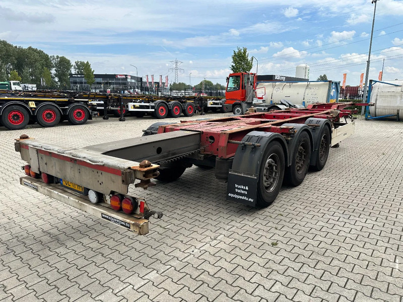 Schmitz Cargobull SCF 24 G MX 40FT HC-chassis, discbrakes, liftaxle, extendable at the rear, NL-chassis - Полуприцеп-контейнеровоз/ Сменный кузов: фото 5 Schmitz Cargobull SCF 24 G MX 40FT HC-chassis, discbrakes, liftaxle, extendable at the rear, NL-chassis - Полуприцеп-контейнеровоз/ Сменный кузов: фото 5