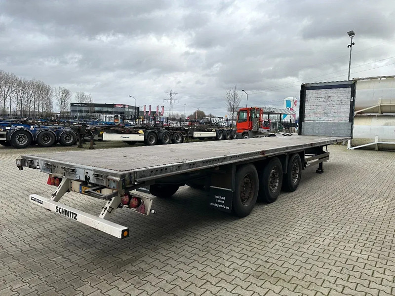 Schmitz Cargobull Scheibebremsen, galvanisiert, Rungtasschen, NL-Auflieger - Полуприцеп бортовой/ Платформа: фото 3 Schmitz Cargobull Scheibebremsen, galvanisiert, Rungtasschen, NL-Auflieger - Полуприцеп бортовой/ Платформа: фото 3