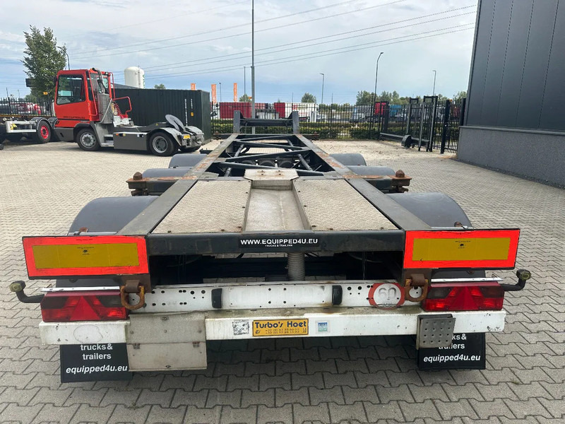 TURBOS HOET Turbo's Hoet 20FT High Cube GOOSENECK ADR CHASSIS / BPW + DISC / ADR (FL, AT, OX) / NL- trailer / APK / 2x available - Полуприцеп-контейнеровоз/ Сменный кузов: фото 4 TURBOS HOET Turbo's Hoet 20FT High Cube GOOSENECK ADR CHASSIS / BPW + DISC / ADR (FL, AT, OX) / NL- trailer / APK / 2x available - Полуприцеп-контейнеровоз/ Сменный кузов: фото 4