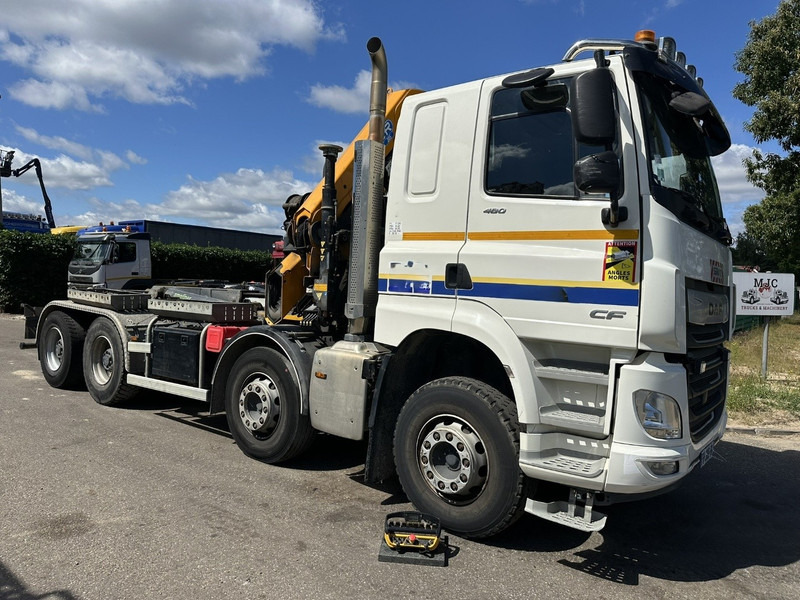 DAF CF 480 8x4 HOOKLIFT + CRANE (19m!) EFFER 205 / 6S + WINCH - RETARDER - *165.000km* - VERY NICE - Крюковой мультилифт, Автоманипулятор: фото 2 DAF CF 480 8x4 HOOKLIFT + CRANE (19m!) EFFER 205 / 6S + WINCH - RETARDER - *165.000km* - VERY NICE - Крюковой мультилифт, Автоманипулятор: фото 2
