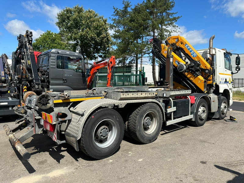 DAF CF 480 8x4 HOOKLIFT + CRANE (19m!) EFFER 205 / 6S + WINCH - RETARDER - *165.000km* - VERY NICE - Крюковой мультилифт, Автоманипулятор: фото 4 DAF CF 480 8x4 HOOKLIFT + CRANE (19m!) EFFER 205 / 6S + WINCH - RETARDER - *165.000km* - VERY NICE - Крюковой мультилифт, Автоманипулятор: фото 4