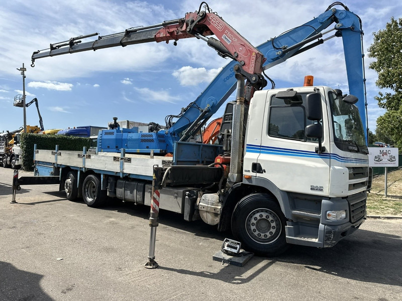 DAF CF 85.410 6X2 + CRANE FASSI F360XP 5x - RETARDER - EURO 5 - LIFT + STEERING AXLE - PLATFORM 7m45 - TUV 05/2026 - Автоманипулятор: фото 1 DAF CF 85.410 6X2 + CRANE FASSI F360XP 5x - RETARDER - EURO 5 - LIFT + STEERING AXLE - PLATFORM 7m45 - TUV 05/2026 - Автоманипулятор: фото 1
