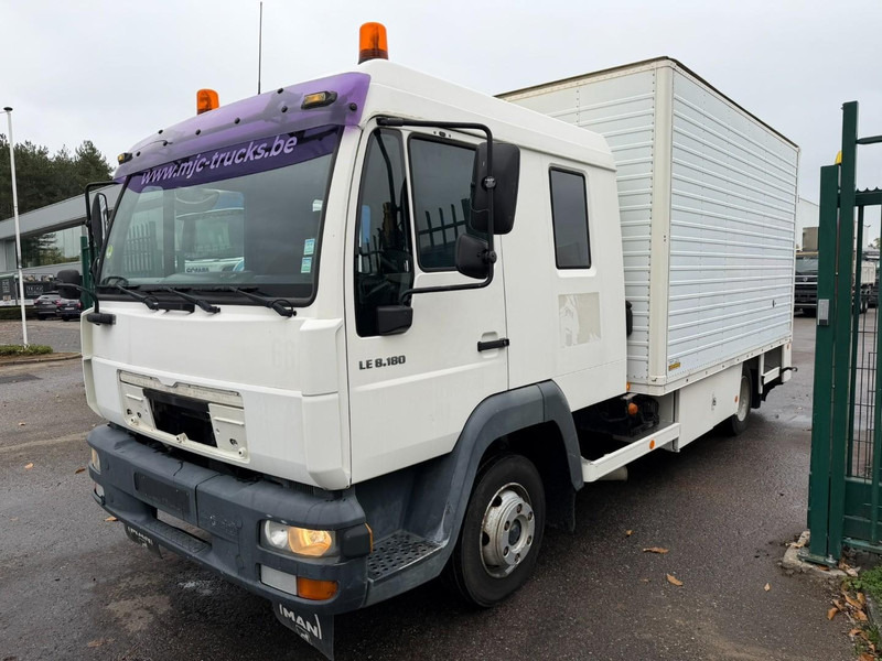MAN LE 8.180 CLOSED BOX / KOFFER - DOKA - MANUAL GEARBOX - *248.000km* - STEEL SPRING / BLATT / LAMES - BE TRUCK - Грузовик с закрытым кузовом: фото 3 MAN LE 8.180 CLOSED BOX / KOFFER - DOKA - MANUAL GEARBOX - *248.000km* - STEEL SPRING / BLATT / LAMES - BE TRUCK - Грузовик с закрытым кузовом: фото 3