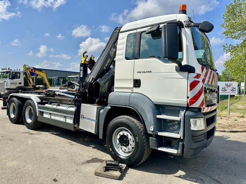 MAN TGS 33.440 6x4 BB HOOKLIFT + CRANE HIAB 166 E-3 HIDUO - RADIO - ROTATOR - EURO 5 - BE TRUCK - Крюковой мультилифт, Автоманипулятор: фото 2 MAN TGS 33.440 6x4 BB HOOKLIFT + CRANE HIAB 166 E-3 HIDUO - RADIO - ROTATOR - EURO 5 - BE TRUCK - Крюковой мультилифт, Автоманипулятор: фото 2