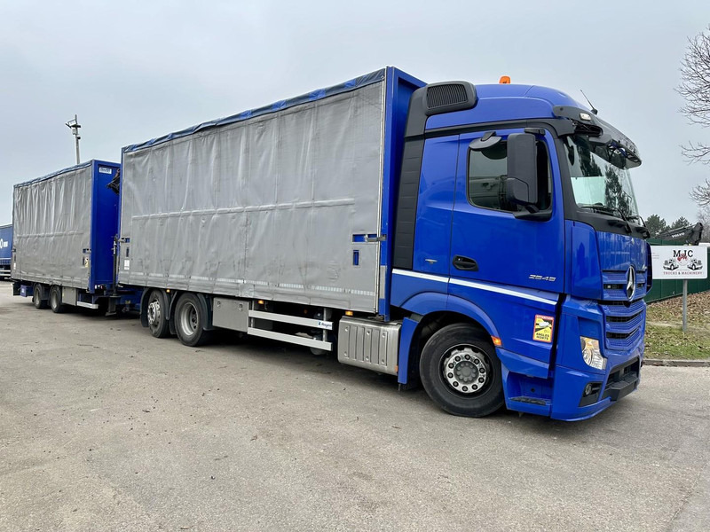 Mercedes-Benz Actros 2645 6x2 105m³ JUMBO + RETARDER + KRAN PALFINGER PK 19.001 SLD (4x) + RADIO - *FULL AIR* - FRIGO - EURO 6 - SAF AXLES - BELGIAN TRUCK - Грузовик с закрытым кузовом, Автоманипулятор: фото 1 Mercedes-Benz Actros 2645 6x2 105m³ JUMBO + RETARDER + KRAN PALFINGER PK 19.001 SLD (4x) + RADIO - *FULL AIR* - FRIGO - EURO 6 - SAF AXLES - BELGIAN TRUCK - Грузовик с закрытым кузовом, Автоманипулятор: фото 1