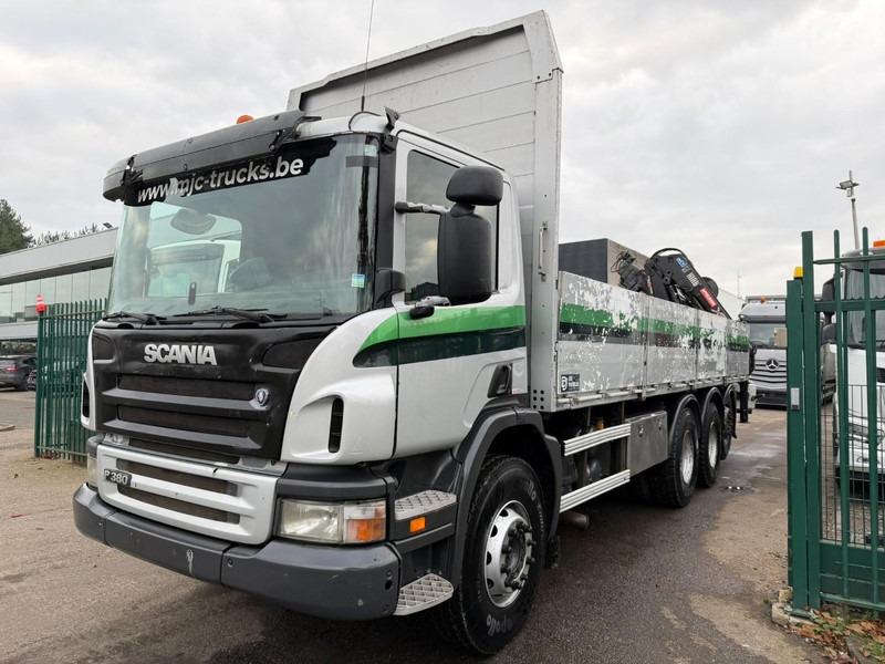 Scania P380 8x4 TRIDEM BAUSTOFF + KRAN HIAB 166 ES-5 HIPRO - ROTATOR + RADIO - 7m60 PRITSCHE - MANUAL - LIFT + LENKACHSE - Автоманипулятор: фото 4 Scania P380 8x4 TRIDEM BAUSTOFF + KRAN HIAB 166 ES-5 HIPRO - ROTATOR + RADIO - 7m60 PRITSCHE - MANUAL - LIFT + LENKACHSE - Автоманипулятор: фото 4