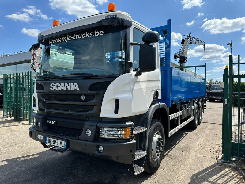 Scania P410 6x4 PRITSCHE + KRAN HIAB 166 ES-4 - RETARDER - ROTATOR - PLATFORM 6m80 - BIG AXLES HUB REDUCTION - STEEL SPRING - Грузовик бортовой/ Платформа, Автоманипулятор: фото 4 Scania P410 6x4 PRITSCHE + KRAN HIAB 166 ES-4 - RETARDER - ROTATOR - PLATFORM 6m80 - BIG AXLES HUB REDUCTION - STEEL SPRING - Грузовик бортовой/ Платформа, Автоманипулятор: фото 4