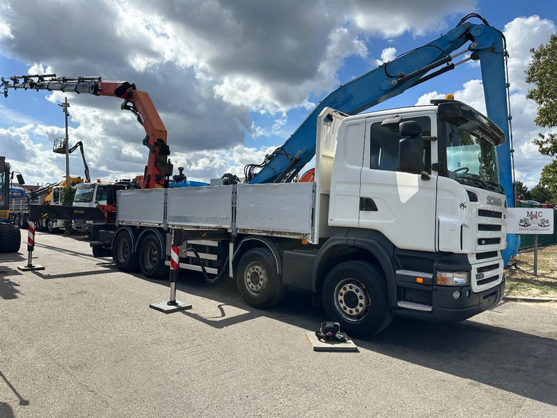 Scania R420 8x4 + CRANE PALFINGER PK44002 F (7x) + Rotator - 6m50 platform - Manual - - Автоманипулятор: фото 1 Scania R420 8x4 + CRANE PALFINGER PK44002 F (7x) + Rotator - 6m50 platform - Manual - - Автоманипулятор: фото 1