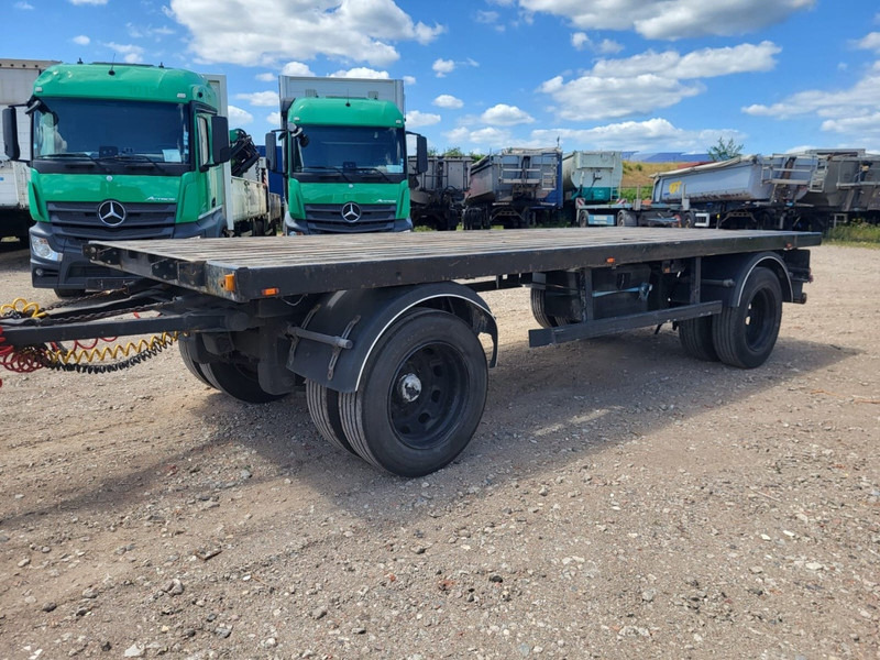 Trailor 2-AS PLATTE AANHANGER - SMB - AIR SUSPENSION - DOUBLE WHEELS - Прицеп бортовой/ Платформа: фото 2 Trailor 2-AS PLATTE AANHANGER - SMB - AIR SUSPENSION - DOUBLE WHEELS - Прицеп бортовой/ Платформа: фото 2