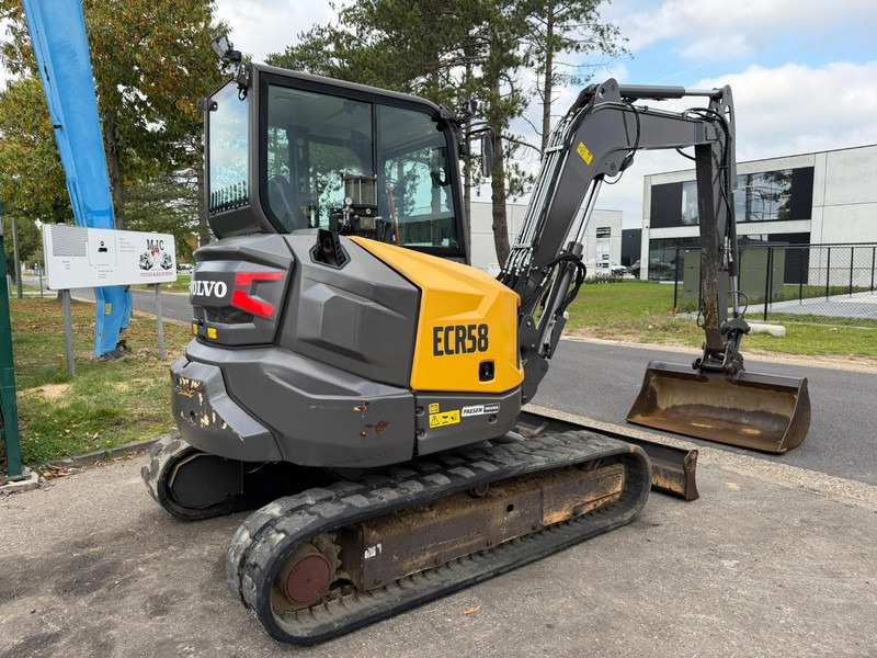 Volvo ECR 58 F FULL HYDR - 2911 H - HYDR QUICKHITCH - A/C - BLADE - CE - BE MACHINE - Мини-экскаватор: фото 3 Volvo ECR 58 F FULL HYDR - 2911 H - HYDR QUICKHITCH - A/C - BLADE - CE - BE MACHINE - Мини-экскаватор: фото 3