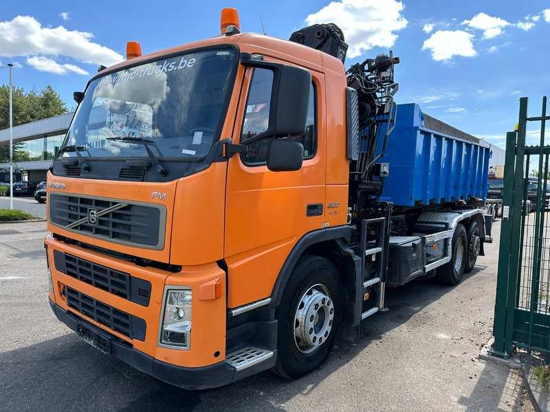 Volvo FM9-300 6x2 HOOKLIFT + HIAB 122 B-2 CL + ROTATOR - LIFT + STEERING AXLE - A/C - EURO 5 - INCL. CONTAINER - BE TRUCK - Крюковой мультилифт, Автоманипулятор: фото 3 Volvo FM9-300 6x2 HOOKLIFT + HIAB 122 B-2 CL + ROTATOR - LIFT + STEERING AXLE - A/C - EURO 5 - INCL. CONTAINER - BE TRUCK - Крюковой мультилифт, Автоманипулятор: фото 3