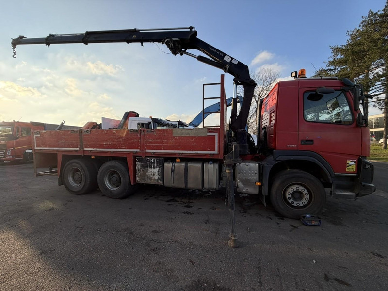 Volvo FMX 420 6X4 PRITSCHE + KRAN HMF 1720 + winch + radio - BIG AXLES / HUB REDUCTION - STEEL SPRING / BLATT - PLATFORM 6m10 - Грузовик бортовой/ Платформа, Автоманипулятор: фото 5 Volvo FMX 420 6X4 PRITSCHE + KRAN HMF 1720 + winch + radio - BIG AXLES / HUB REDUCTION - STEEL SPRING / BLATT - PLATFORM 6m10 - Грузовик бортовой/ Платформа, Автоманипулятор: фото 5